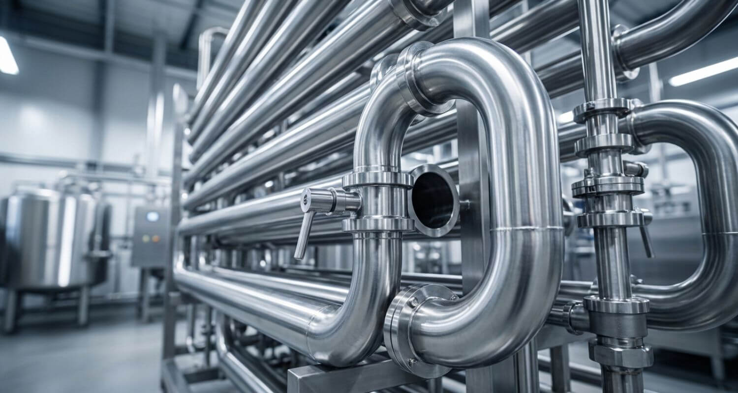 Pasteurizador industrial tubular