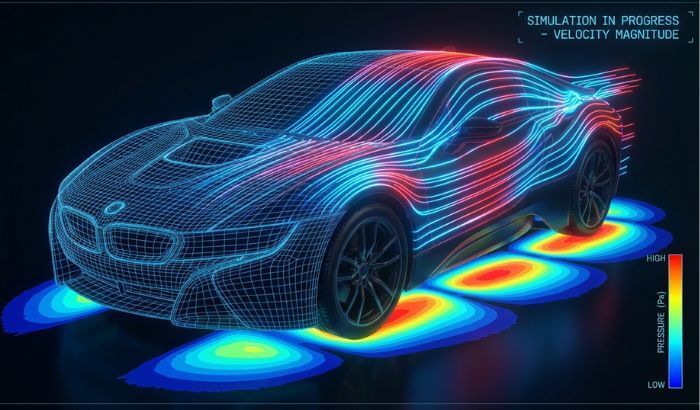 How does a CFD simulation work?