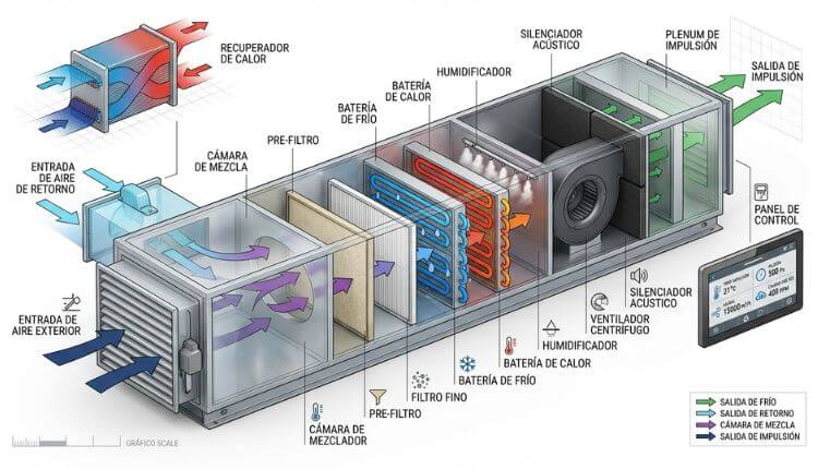 Components of an Air Handling Unit