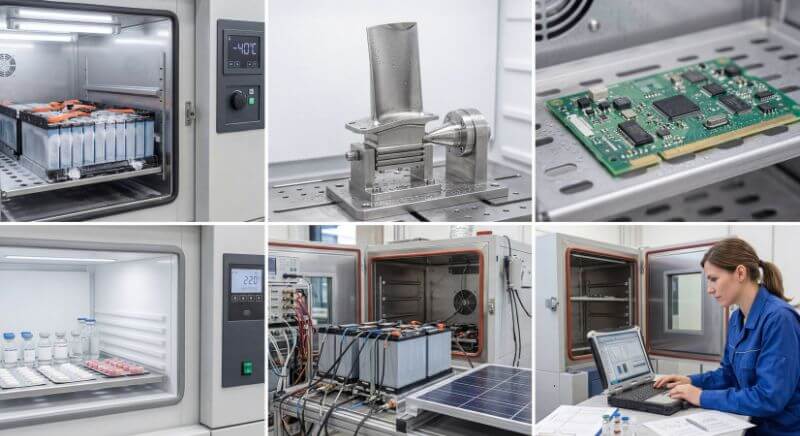 camaras climaticas aplicadas a los sectores industriales